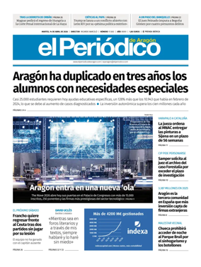 Cover of El Periodico Aragon