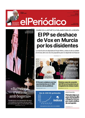 Cover of El Periodico - Castellano