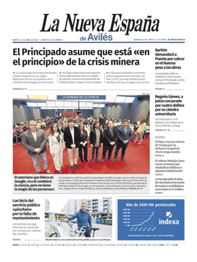 Cover of La Nueva Espana (Aviles)