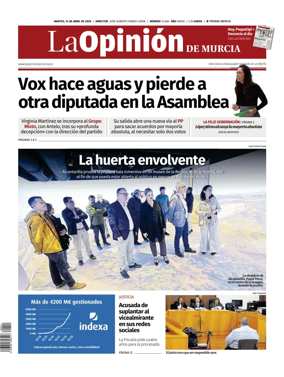 Cover of La Opinion de Murcia