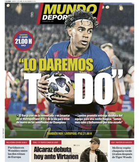 Cover of Mundo Deportivo (Barcelona)