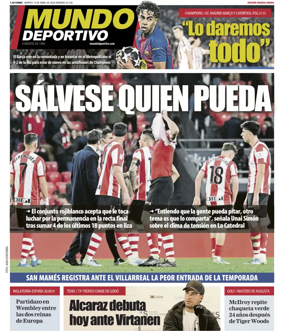 Cover of Mundo Deportivo (Bizkaia-Araba)