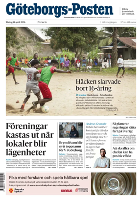 Cover of Goteborgs-Posten