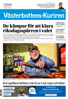 Cover of Vasterbottens-Kuriren