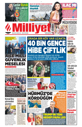 Cover of Milliyet