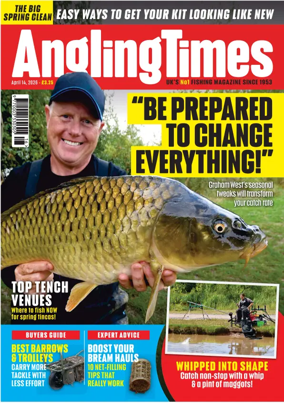 Cover of Angling Times (UK)