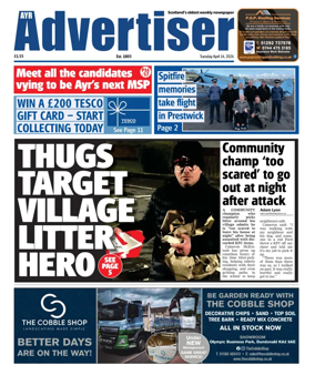Cover of Ayr Advertiser