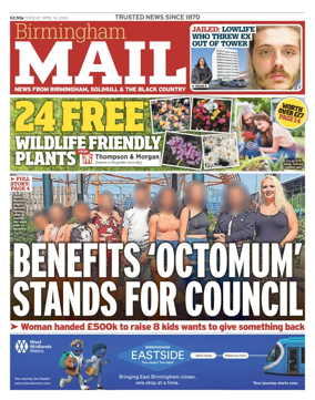 Cover of Birmingham Mail