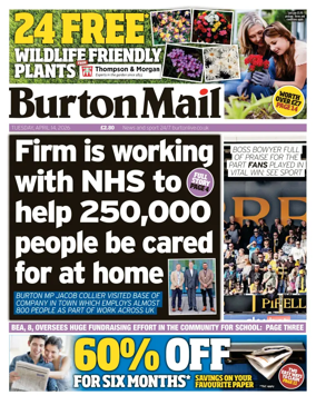 Cover of Burton Mail