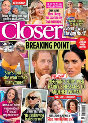 Cover of Closer (UK)