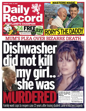 Cover of Daily Record