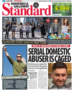 Cover of Dumfries & Galloway Standard