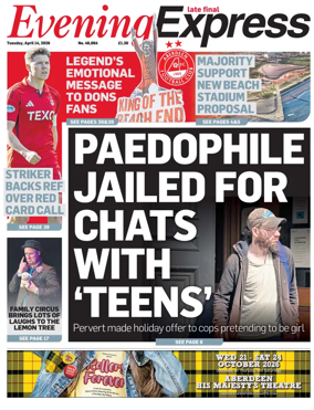 Cover of Evening Express