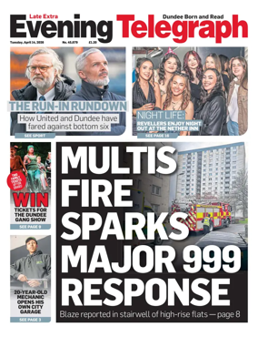 Cover of Evening Telegraph (First Edition)