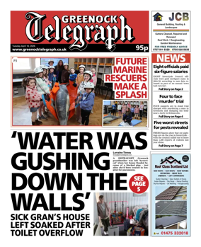 Cover of Greenock Telegraph