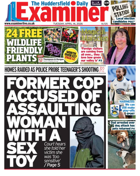 Cover of Huddersfield Daily Examiner