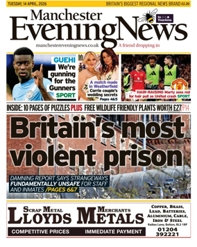 Cover of Manchester Evening News