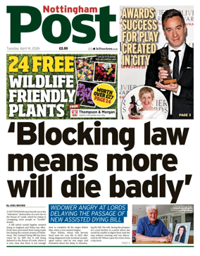 Cover of Nottingham Post