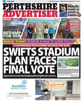 Cover of Perthshire Advertiser