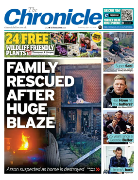 Cover of The Chronicle (South Tyneside and Durham)