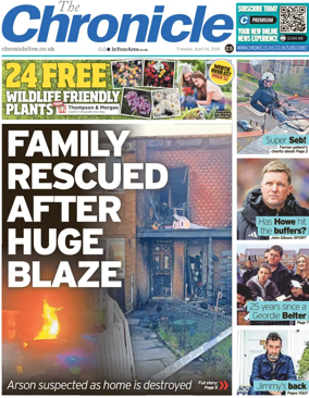 Cover of The Chronicle (UK)