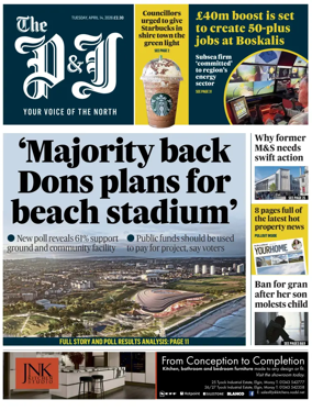 Cover of The Press and Journal (Aberdeen and Aberdeenshire)