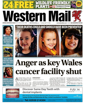 Cover of Western Mail