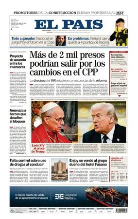 Cover of El Pais (Uruguay)
