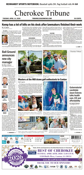 Cover of Cherokee Tribune