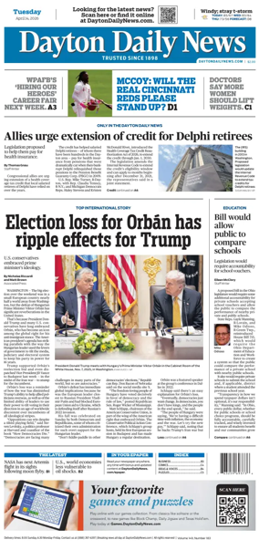 Cover of Dayton Daily News