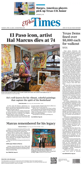 Cover of El Paso Times