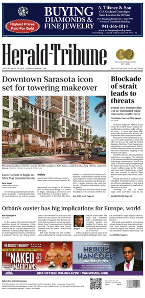 Cover of Herald-Tribune