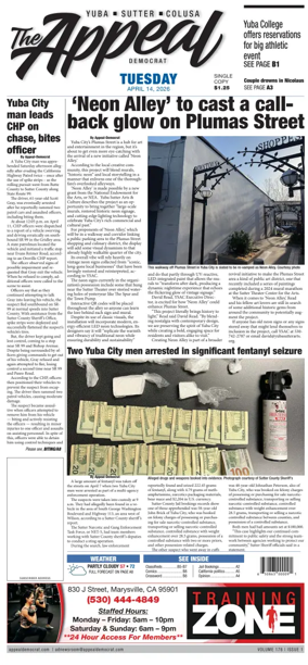 Cover of Marysville Appeal-Democrat