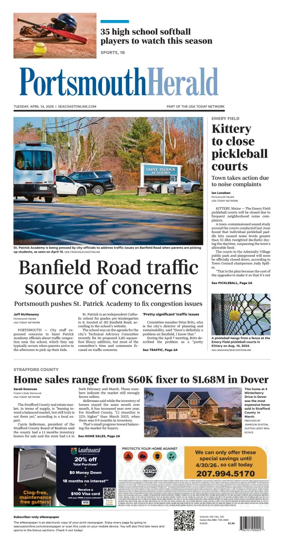 Cover of Portsmouth Herald