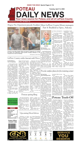 Cover of Poteau Daily News