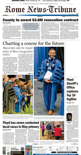 Cover of Rome News-Tribune