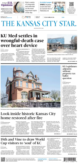 Cover of The Kansas City Star
