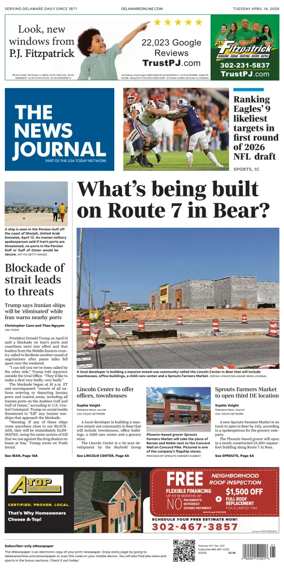 Cover of The News Journal