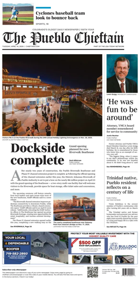 Cover of The Pueblo Chieftain