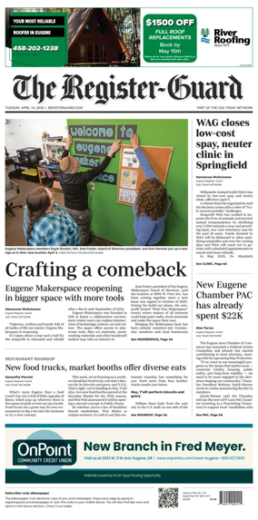 Cover of The Register-Guard