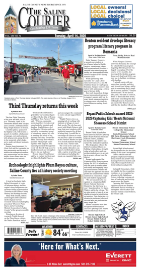 Cover of The Saline Courier