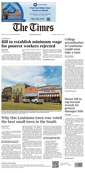 Cover of The Times (Shreveport)
