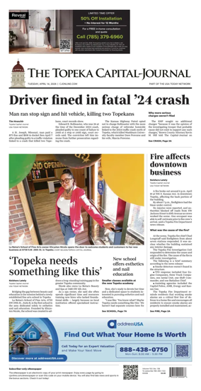 Cover of The Topeka Capital-Journal