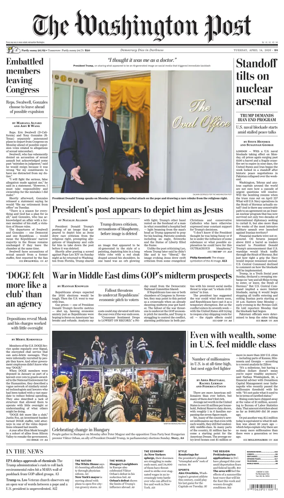 Cover of The Washington Post