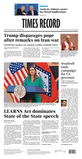 Cover of Times Record (Ft. Smith Southwest)