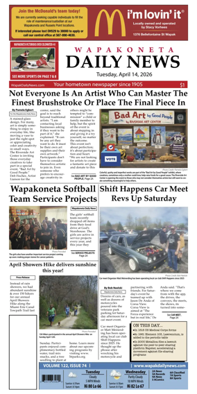 Cover of Wapakoneta Daily News