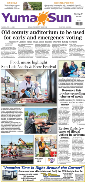 Cover of Yuma Sun