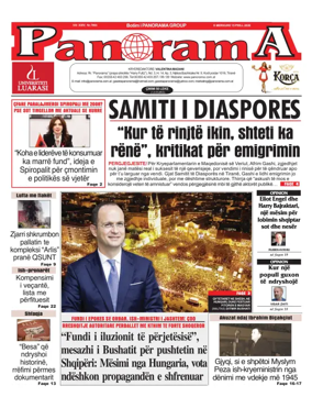 Cover of Panorama (Albania)