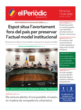 Cover of El Periodic D'Andorra