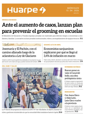 Cover of Diario Huarpe